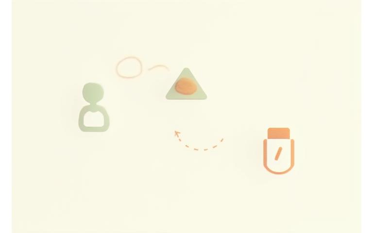 Visualisasi ikon data peribadi, analitik web, dan cookies dalam gaya yang mesra pengguna