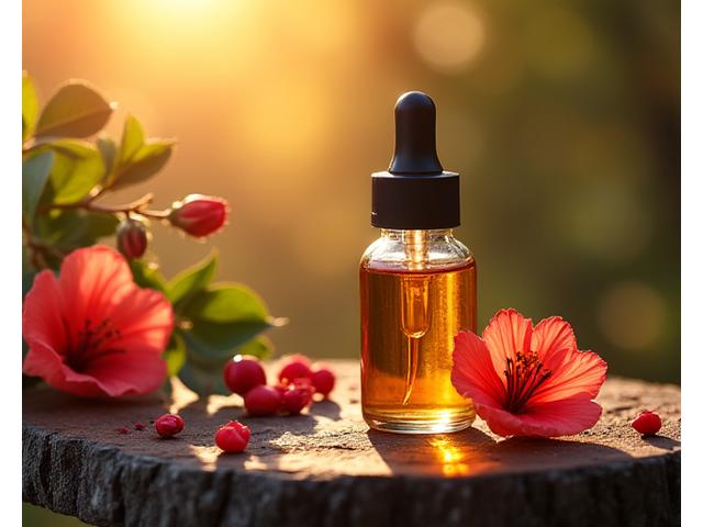 Serum anti-penuaan organik